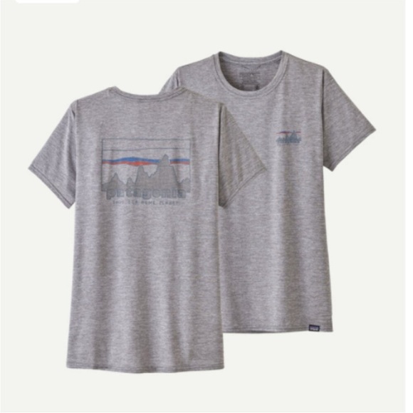 Patagonia Save our Home Planet Gray Capeline Cool Daily Tee Large - Picture 1 of 9